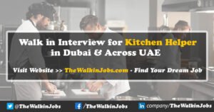 Interview for Kitchen Helper Jobs